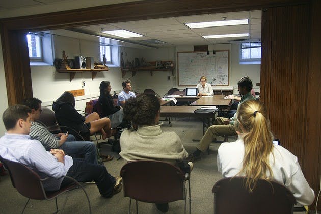 Student Body President Max Yoeli '12 and Vice President Amrita Sankar '12 ended their terms on Tuesday.