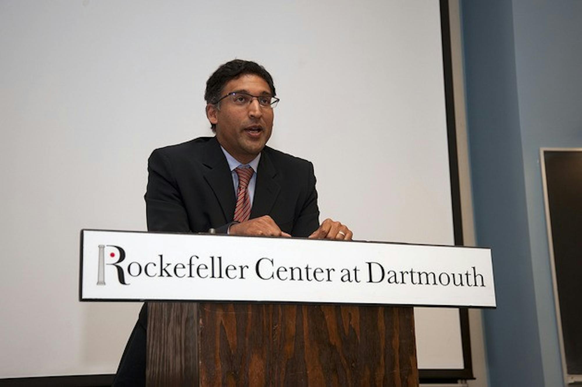 Former Acting Solicitor General Neal Katyal '91 discussed the historical role of the solicitor general in federal court cases in a Monday lecture.