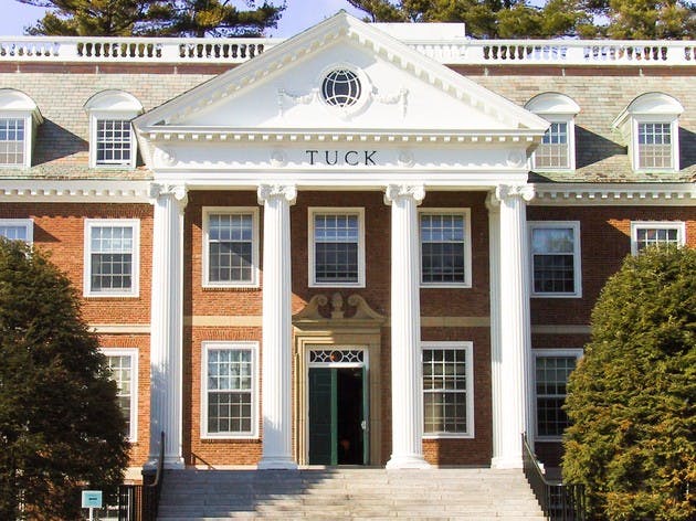 John Donahoe '82, president and CEO of eBay, Inc., spoke at Tuck's Investiture ceremony the day before the College's Commencement ceremony.