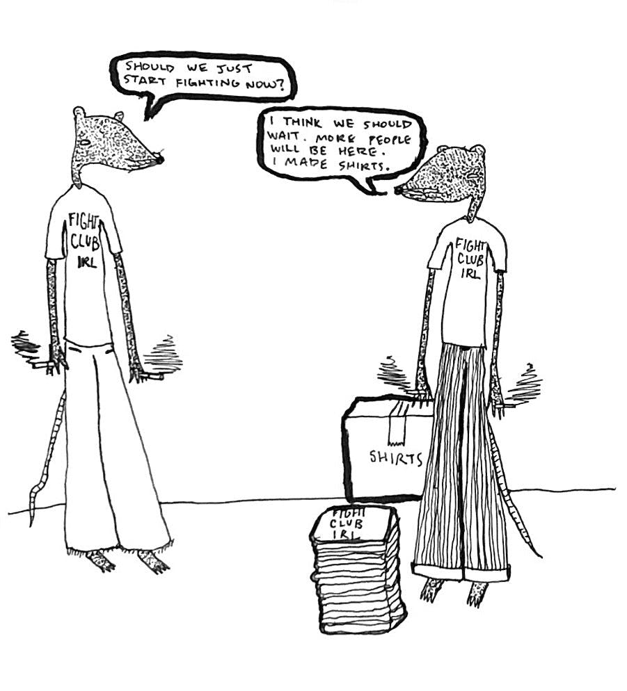 Fight club irl