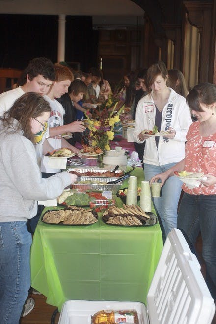 Language in Motion's annual Spring Symposium invited 85 high school students to the College on Friday to attend various panels and discussion groups.