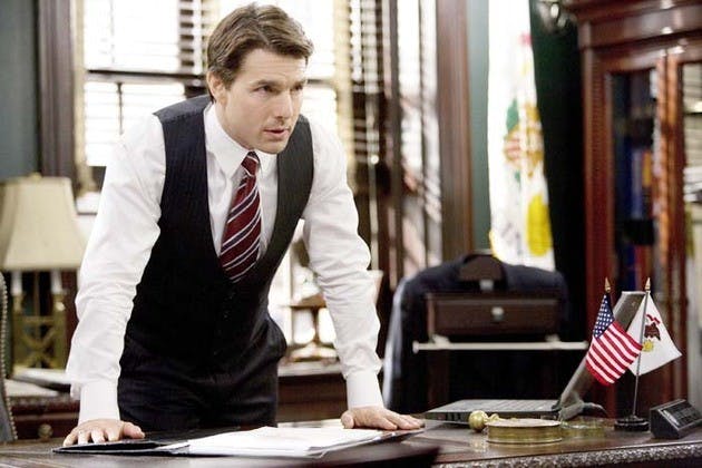 Tom Cruise plays smarmy Senator Jasper Irving in this political bore-fest.