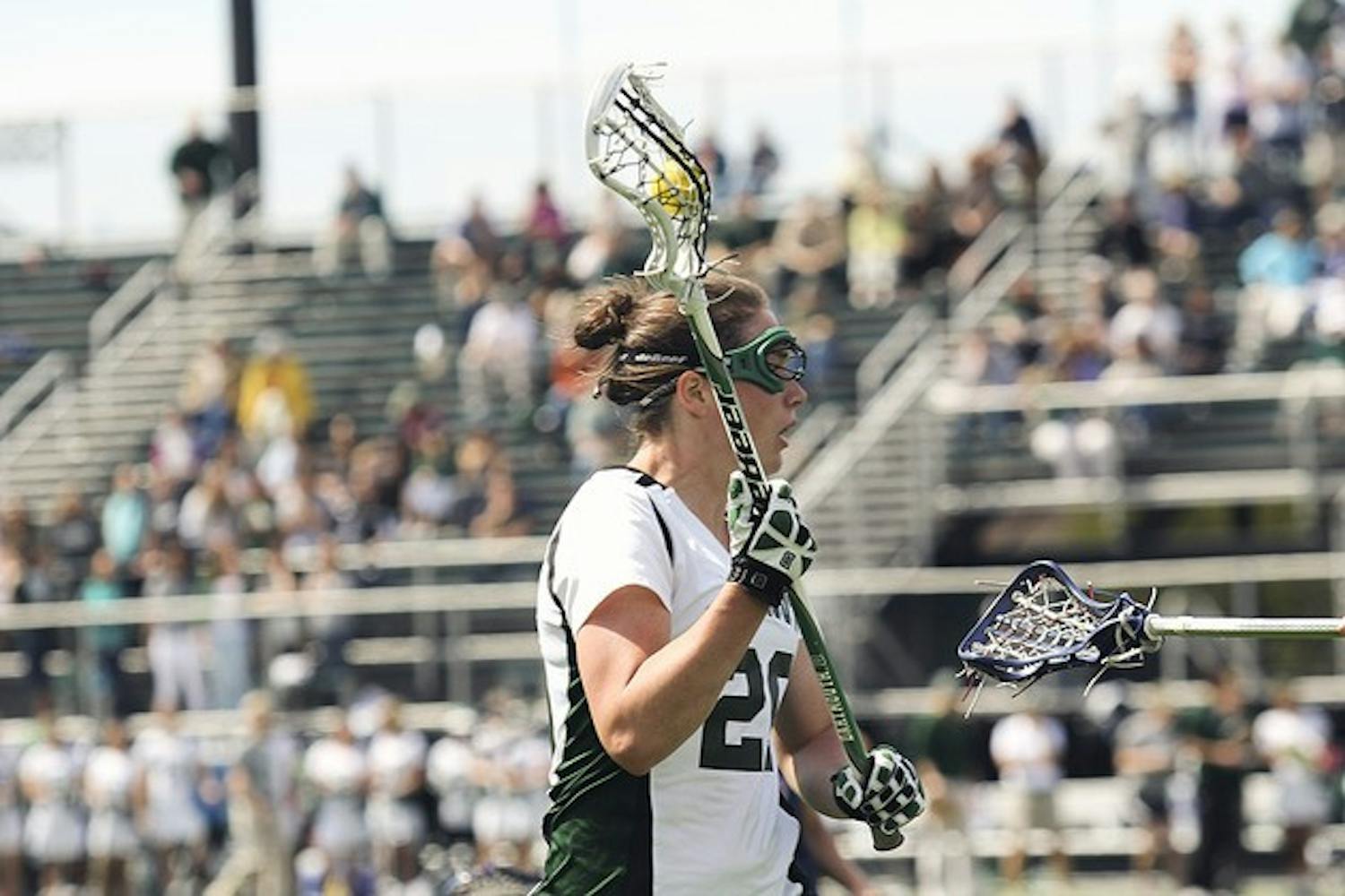 Hilary Smith '12 and three of her lacrosse teammates were selected onto the All-Ivy second team.