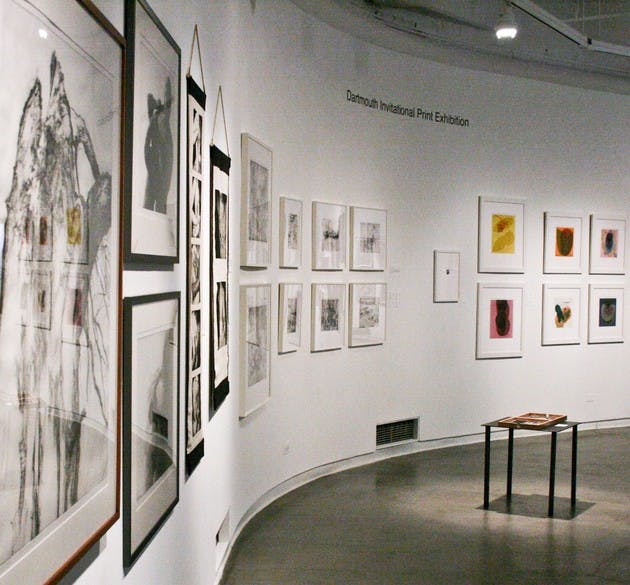 The prints on display in the Jaffe-Friede Gallery illustrate printmaking's ability to address a variety of subject matters.