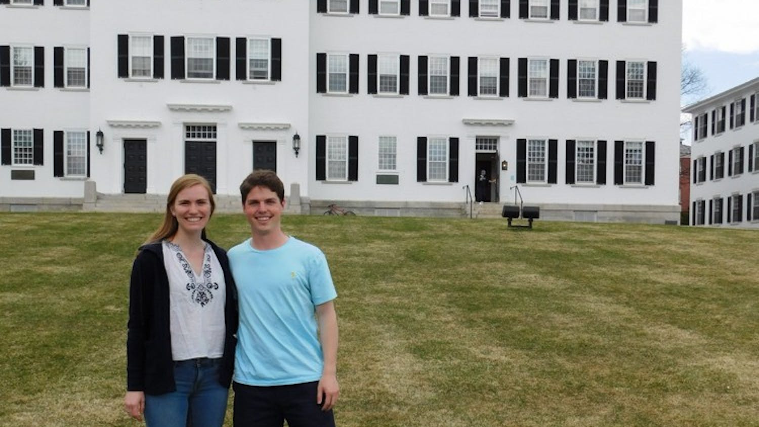 Nick Harrington '17 and Sally Portman '17 were elected as Student Assembly president and vice president.