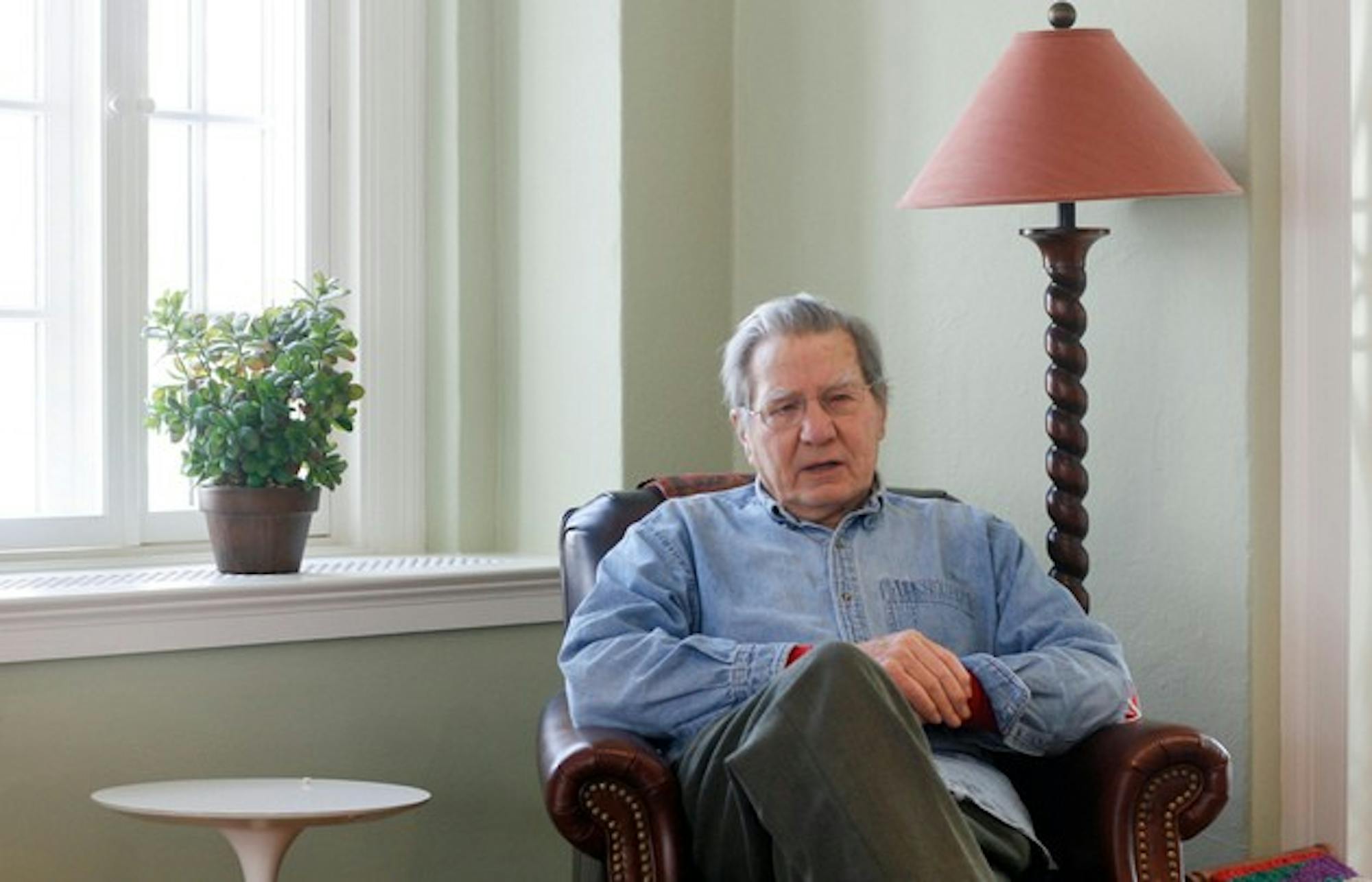 Montgomery Fellow Galway Kinnell began his residency this week.