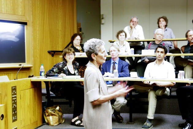 World-renowned historian Natalie Davis discussed the evolution of her approach to religious studies on Monday. 