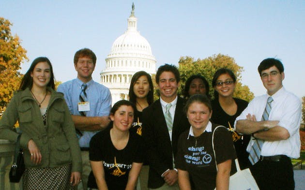 Twenty Dartmouth students participated in Power Shift, dubbed the largest carbon emissions lobbying event ever.