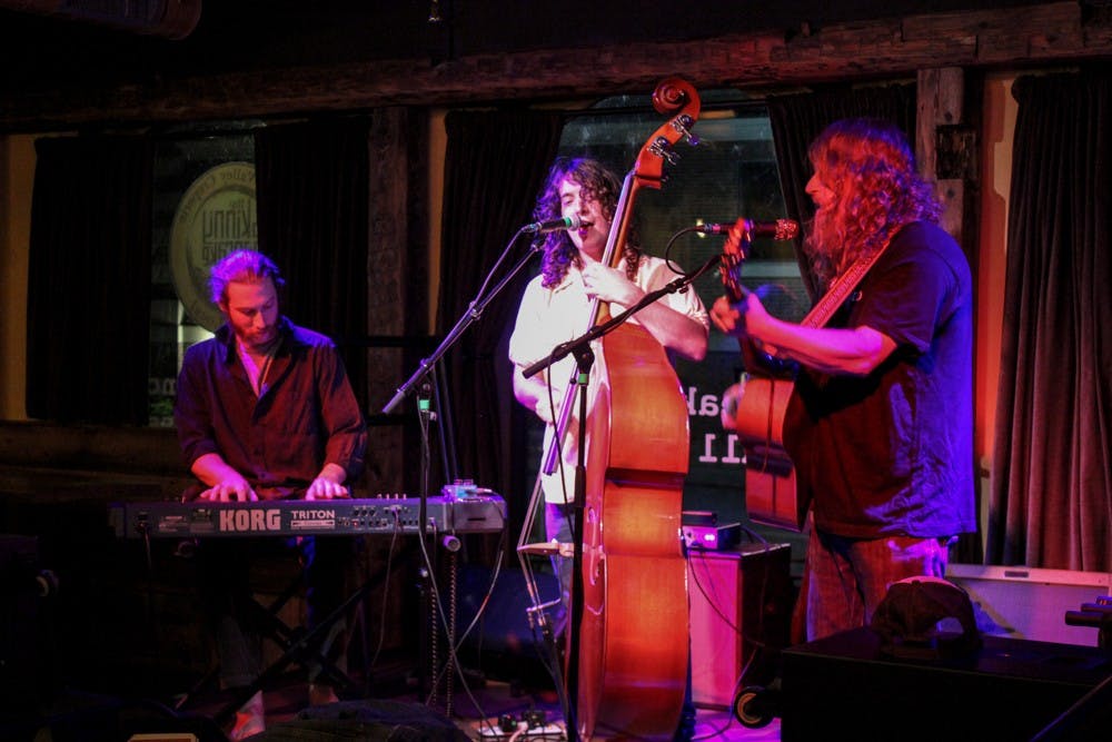 Bow Thayer performed at Skinny Pancake on Wednesday night.&nbsp;