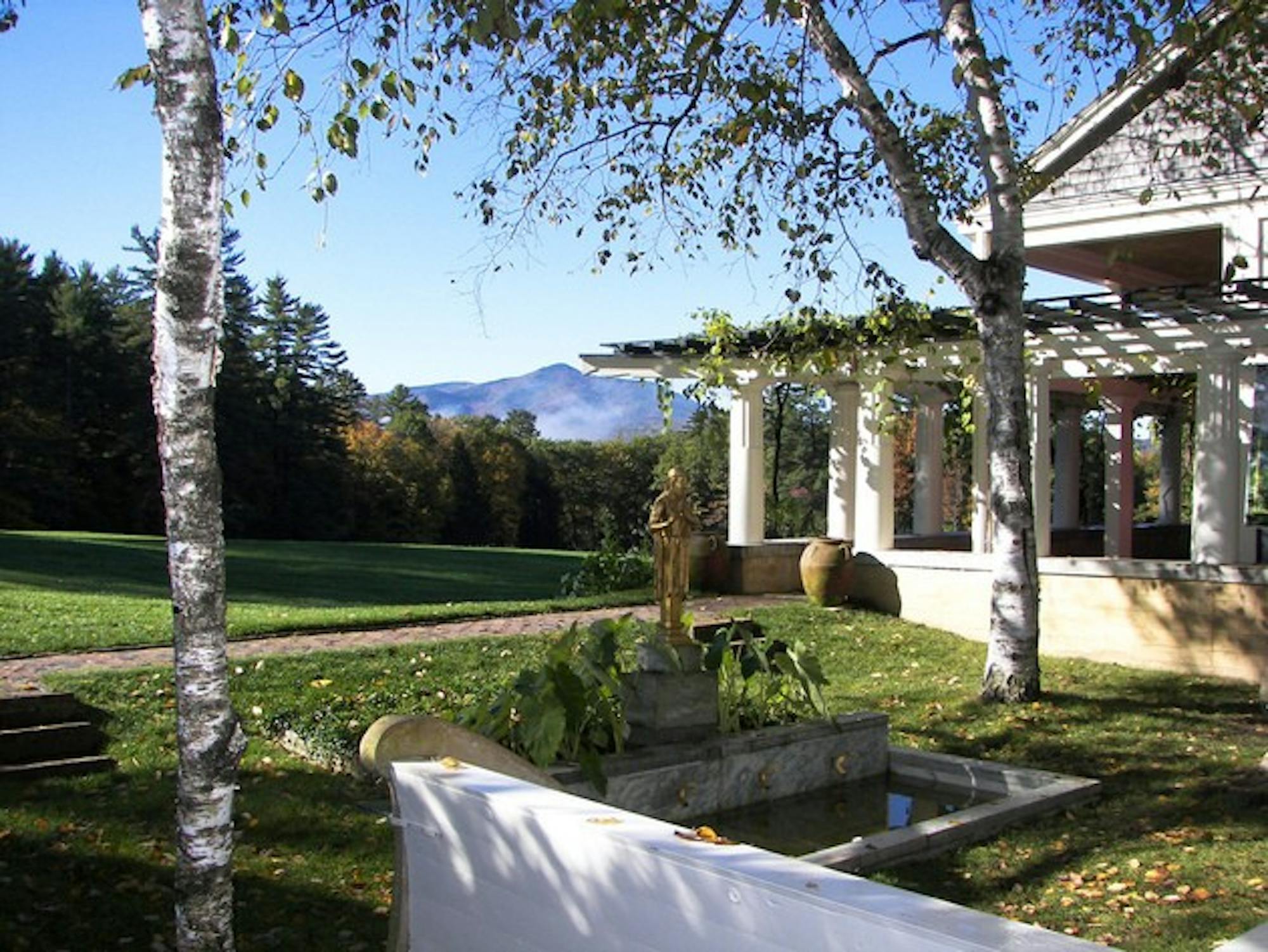 Visitors to Saint-Gaudens' home can enjoy historic and modern art in the outdoors.