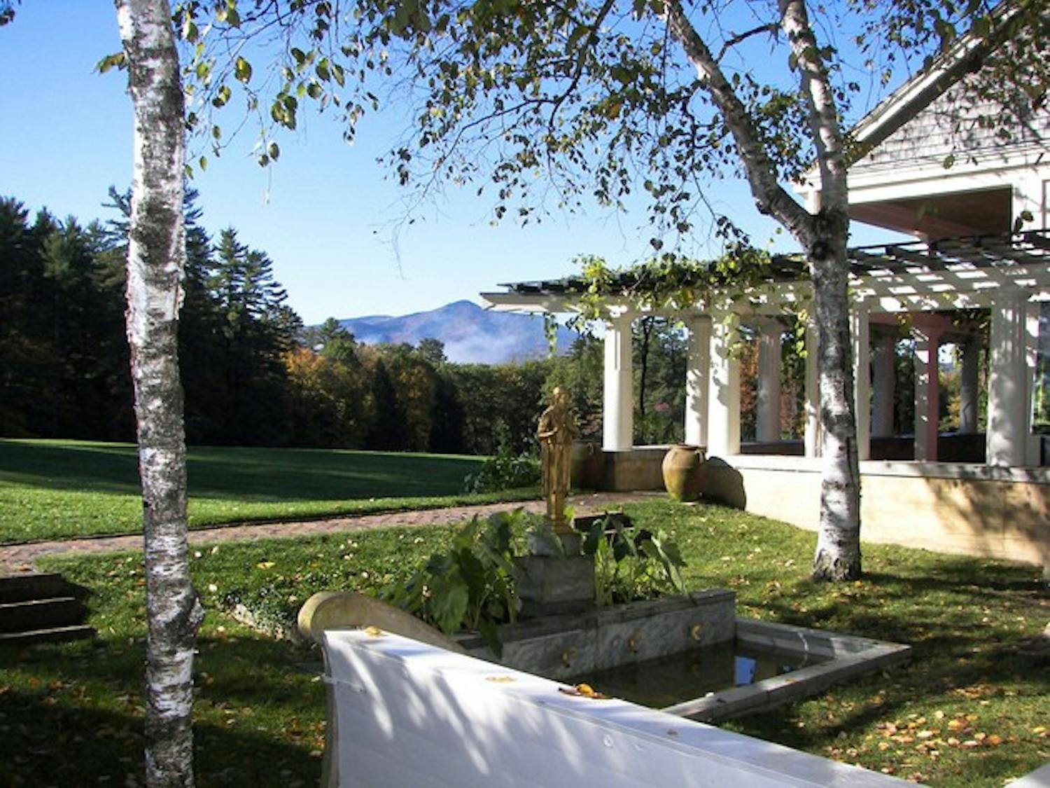 Visitors to Saint-Gaudens' home can enjoy historic and modern art in the outdoors.