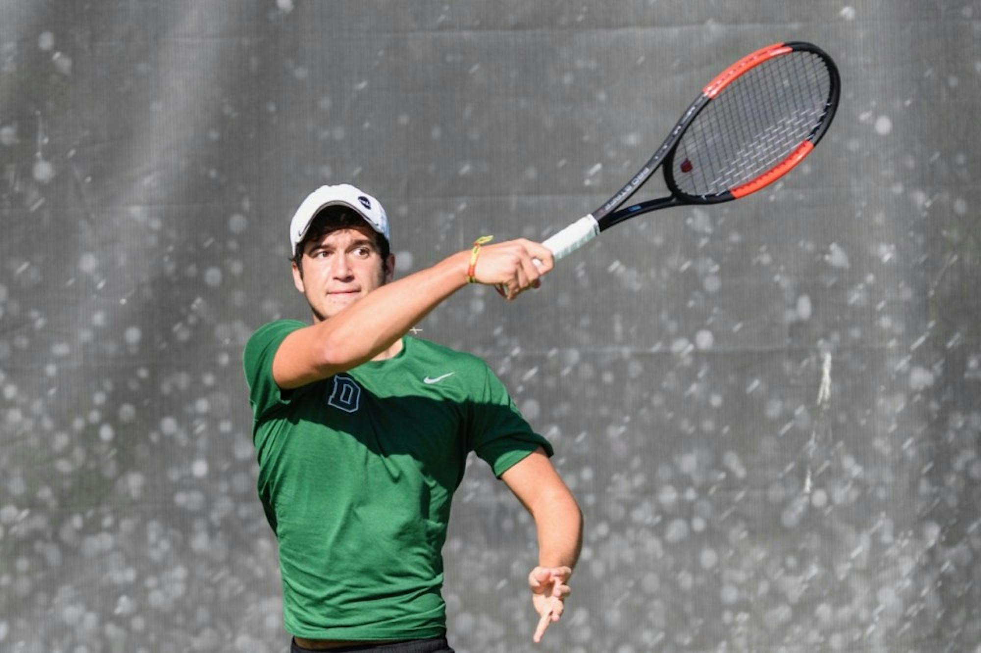 Dan Martin ’21 from Laval, Québec is currently playing at No. 2 singles for the Big Green.