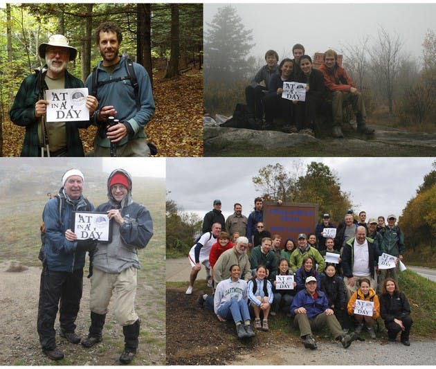 The Dartmouth Outing Club collected hundreds of photographs and trip reports from students and alumni who hiked sections of the Appalachian Trail as part of the DOC's 