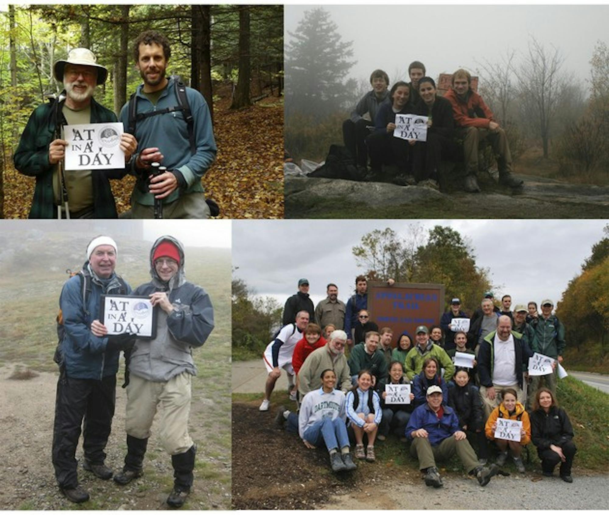 The Dartmouth Outing Club collected hundreds of photographs and trip reports from students and alumni who hiked sections of the Appalachian Trail as part of the DOC's 