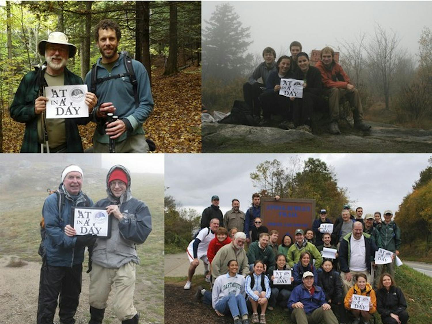 The Dartmouth Outing Club collected hundreds of photographs and trip reports from students and alumni who hiked sections of the Appalachian Trail as part of the DOC's 