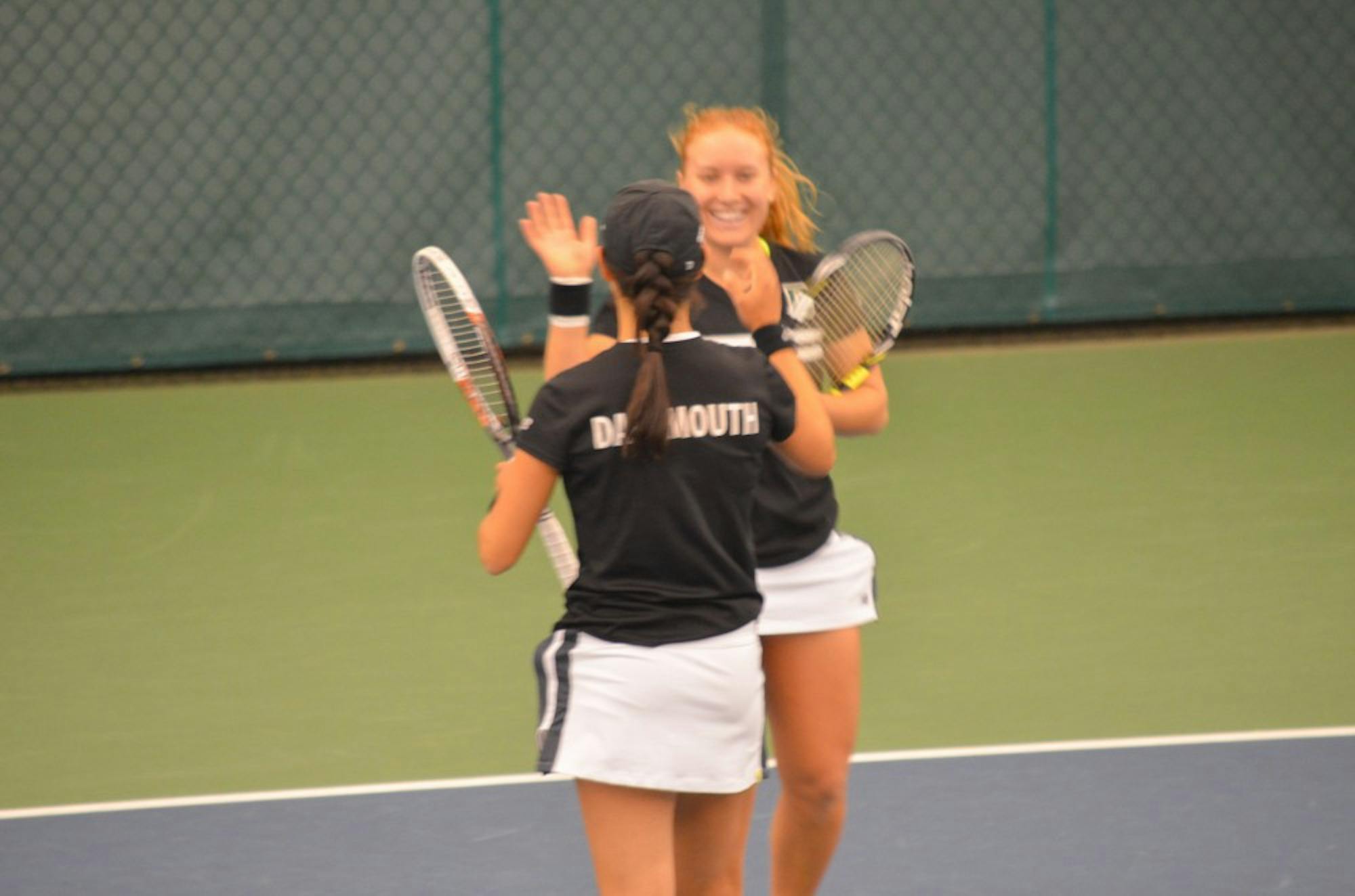Taylor Ng ’17 and Kristina Mathis ’18 dominated this season.