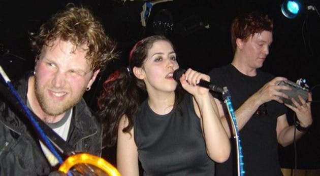 Musical trio Freezepop will bring its synthpop sounds to Hanover when the band performs on Saturday.