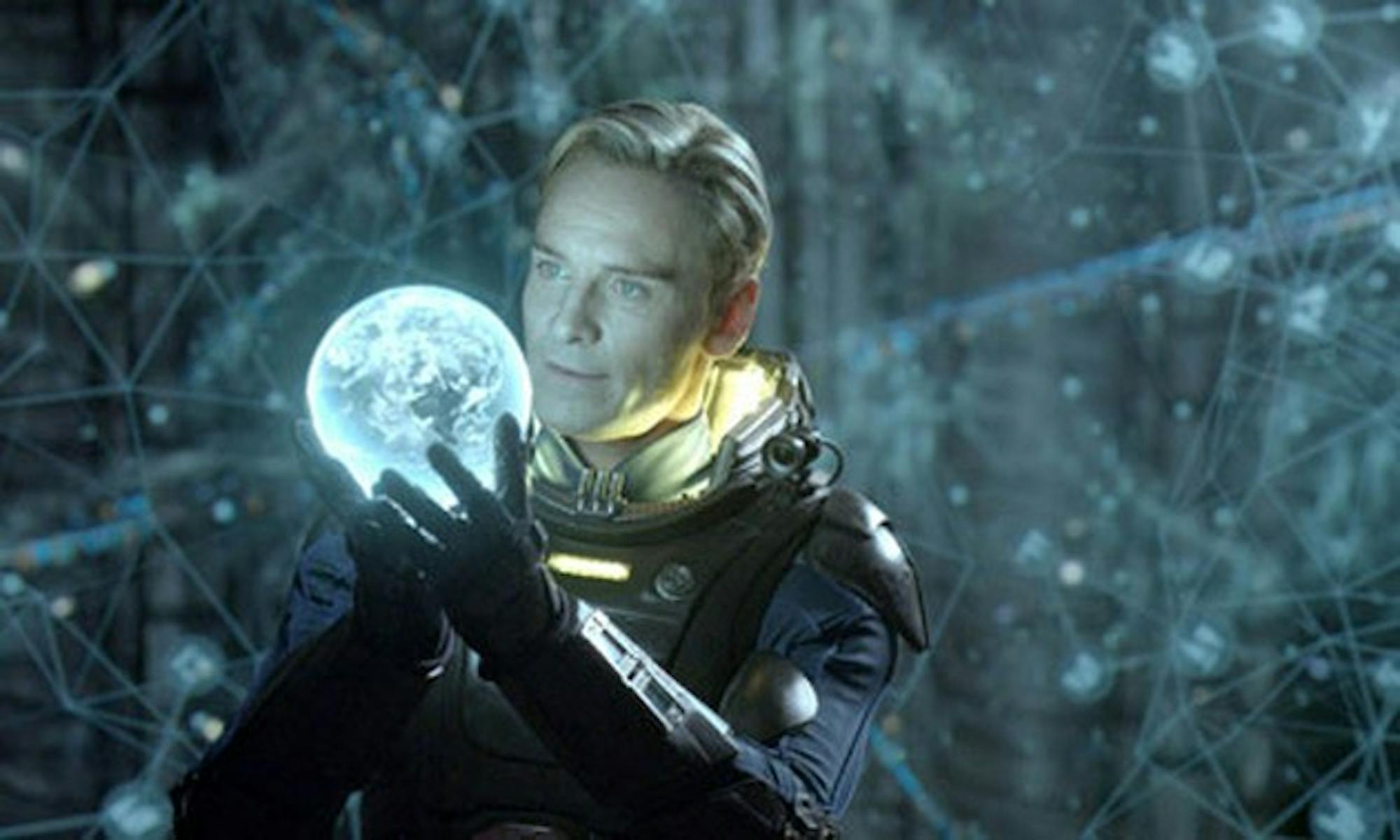 Michael Fassbender plays an android in 