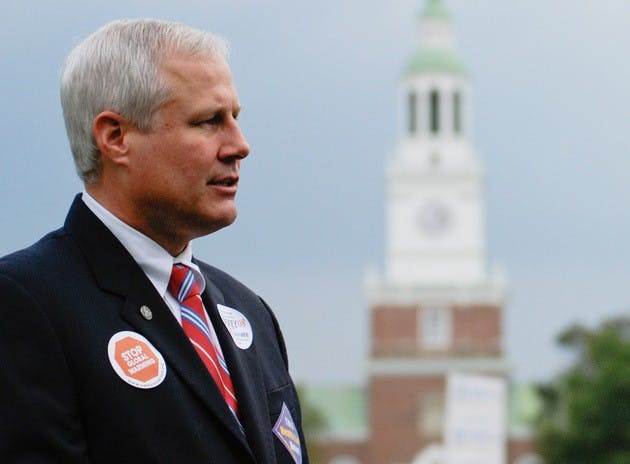 Dartmouth Medical School professor Jay Buckey withdrew from the Democratic primary race for New Hampshire's seat in the U.S. Senate on Tuesday. Buckey cited lacking resources as the main cause of his withdrawal.