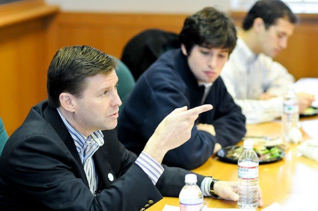 Economist Charles Wheelan '88 lost the Democratic primary race for the Illinois 5th district congressional seat on Tuesday night, coming in sixth place.