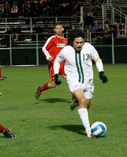 Tom Lobben '08 and the Big Green fell to Brown in a heartbreaker, 1-0.