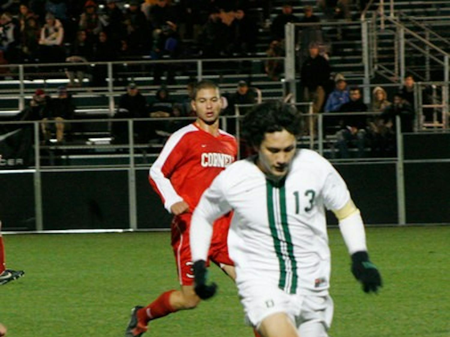Tom Lobben '08 and the Big Green fell to Brown in a heartbreaker, 1-0.