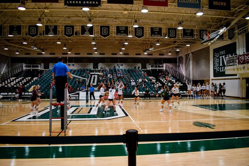 The volleyball team won two of three matches this weekend, improving to 4-5 on the season.