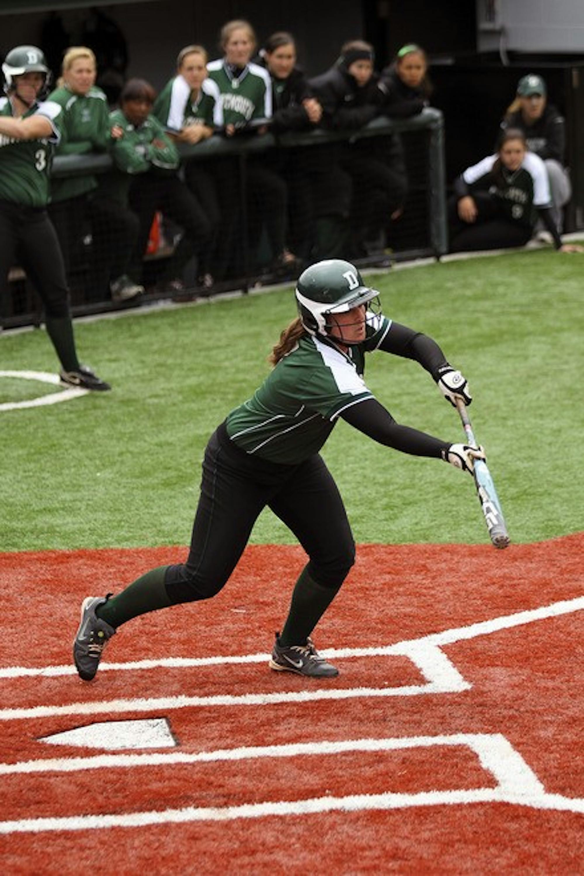 Although the Dartmouth softball team sits in second place in the Ivy League's North Division, Harvard has already clinched the division with a 15-1 record.