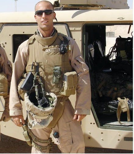 Wes Lippman '03 chose a path pursued by few Dartmouth graduates when he enlisted in the Marines. He was deployed to Al-Asad, Iraq in August 2006.