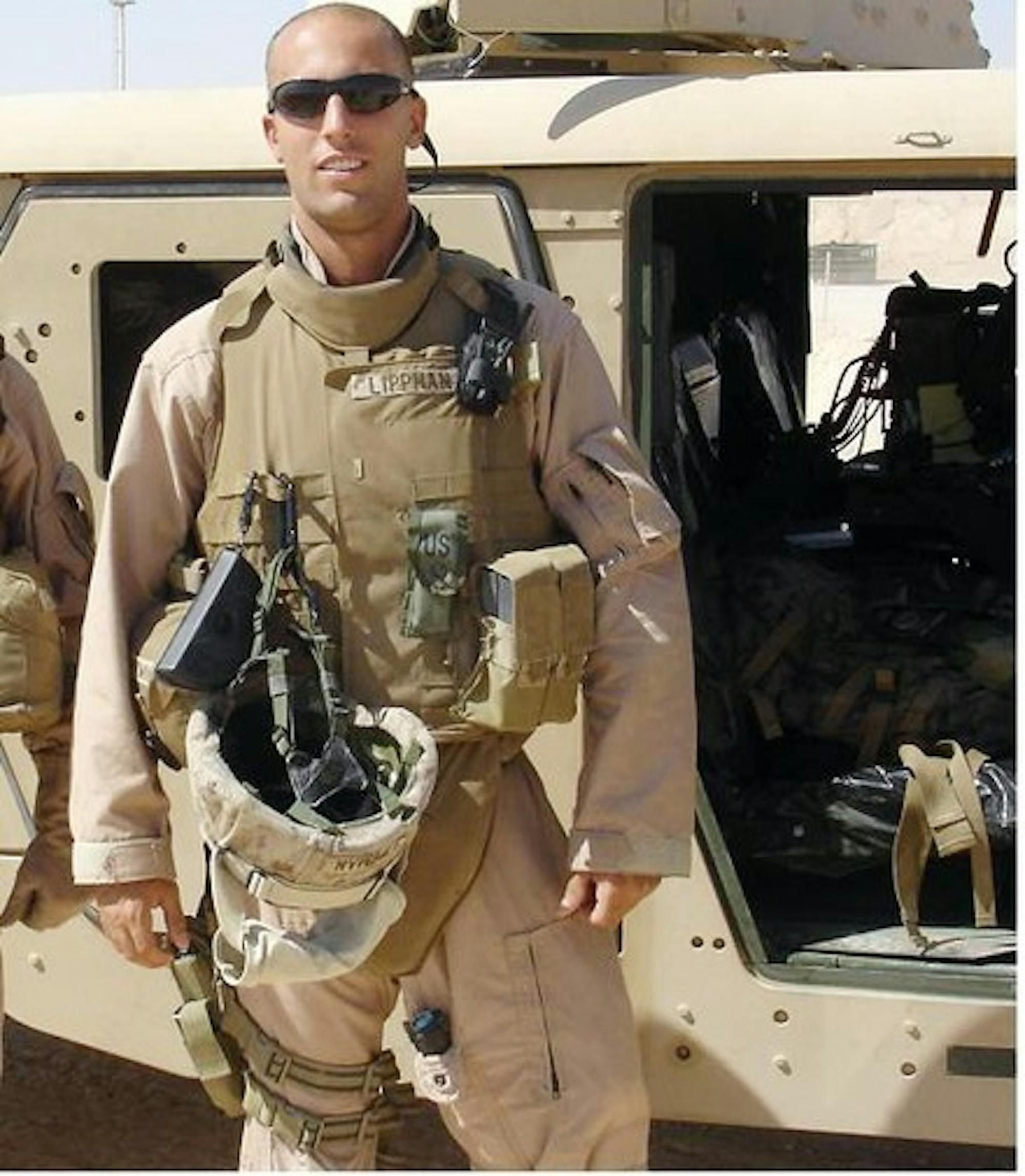 Wes Lippman '03 chose a path pursued by few Dartmouth graduates when he enlisted in the Marines. He was deployed to Al-Asad, Iraq in August 2006.