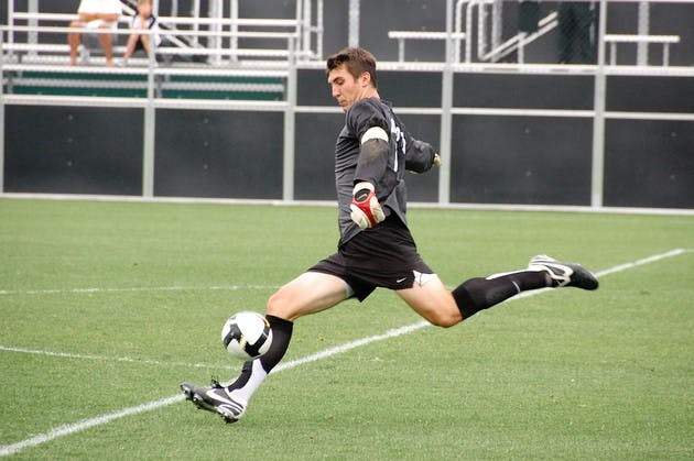 Sean Milligan '09 played his first professional game for the Greenock Morton FC against Romania's Unirea Urziceni.