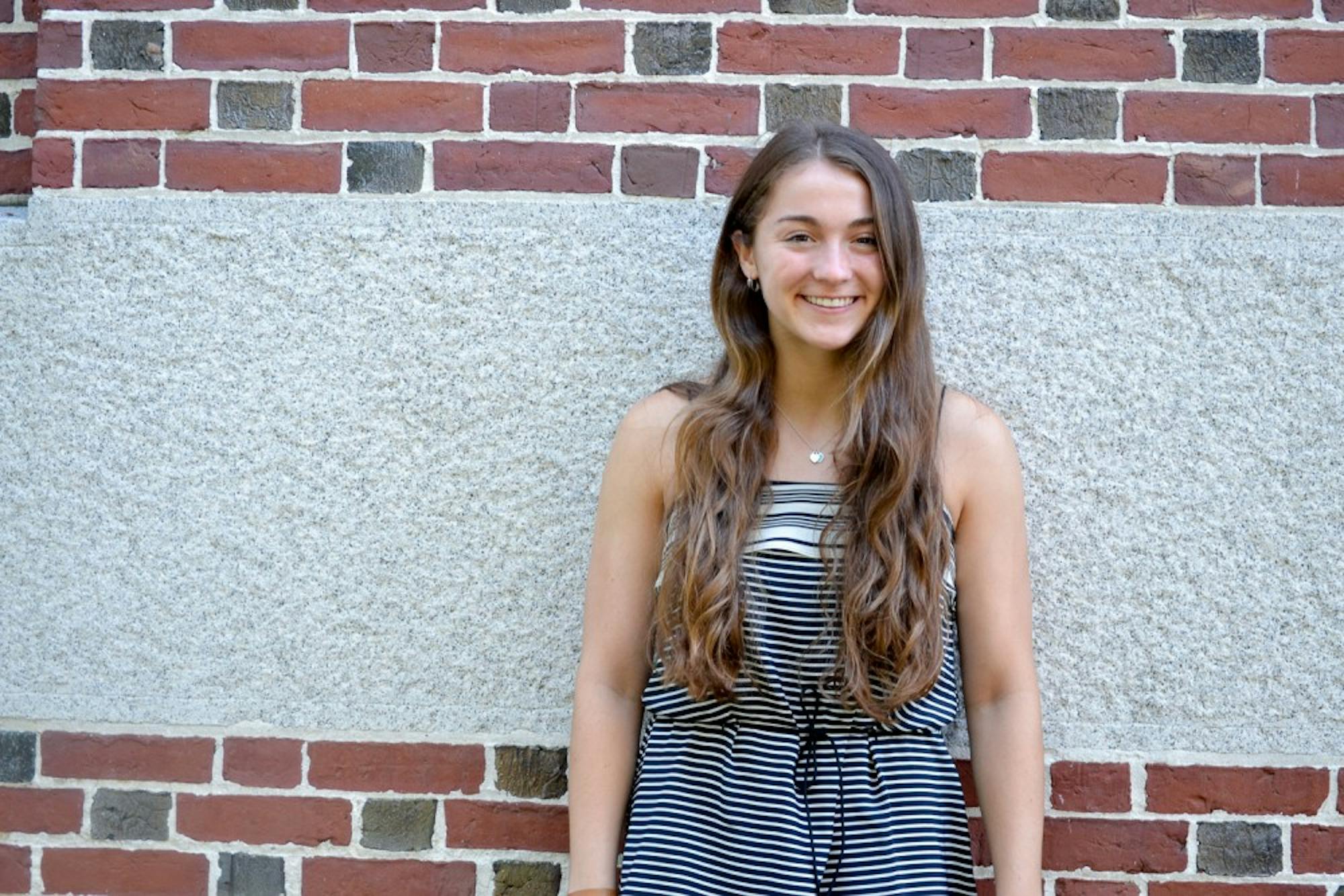 Julianna Docking '18 hopes to meet new people and try being uncomfortable during her next few years.