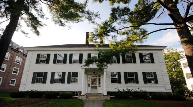 Construction on Alpha Xi Delta's house will continue despite budget cuts.