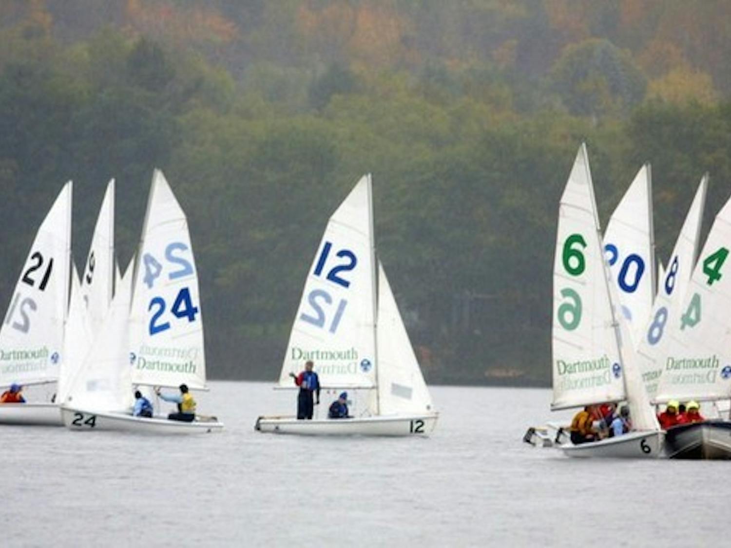 The co-ed sailing team took second place in the prestigious Boston Dingy Cup after winning the A and D divisions.