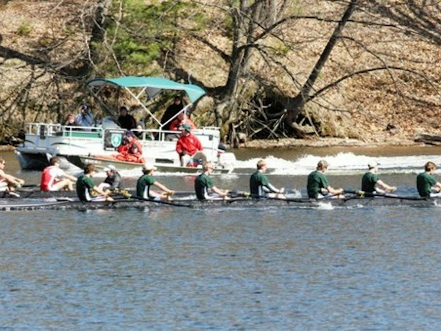 After the Big Green first varsity beat Cornell for the Baggaley Bowl, Cornell won the second and third varsity races.