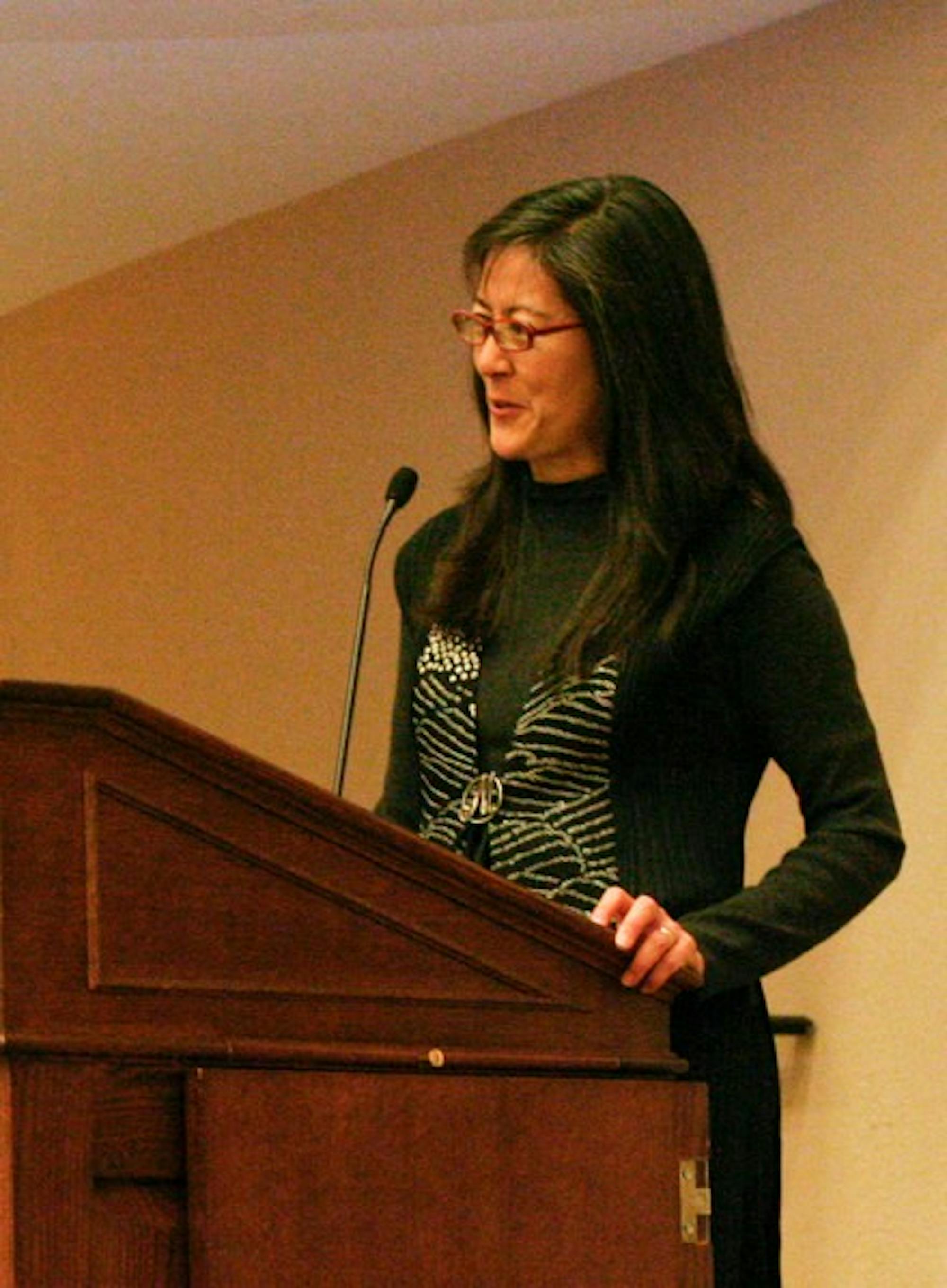 Matsuda discussed the implications of socioeconomic class on Wednesday.