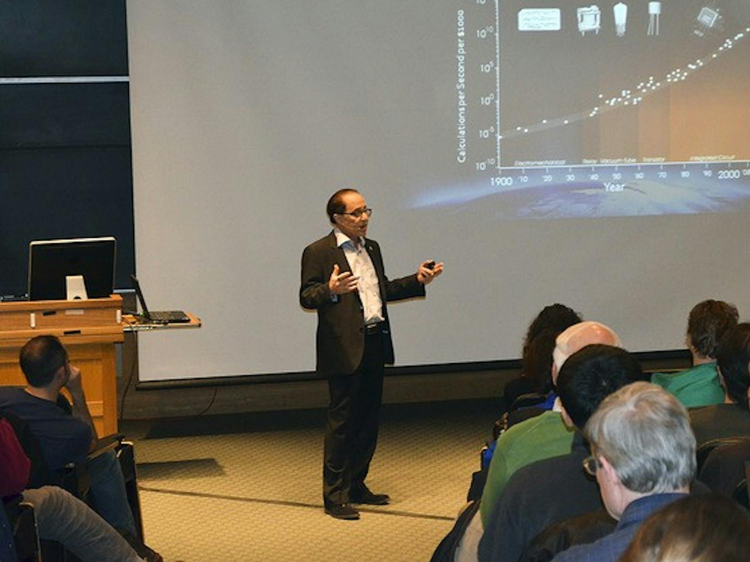 Inventor and founder of Singularity University Ray Kurzweil spoke Thursday about the future of technology and its potential implications for thought and education.