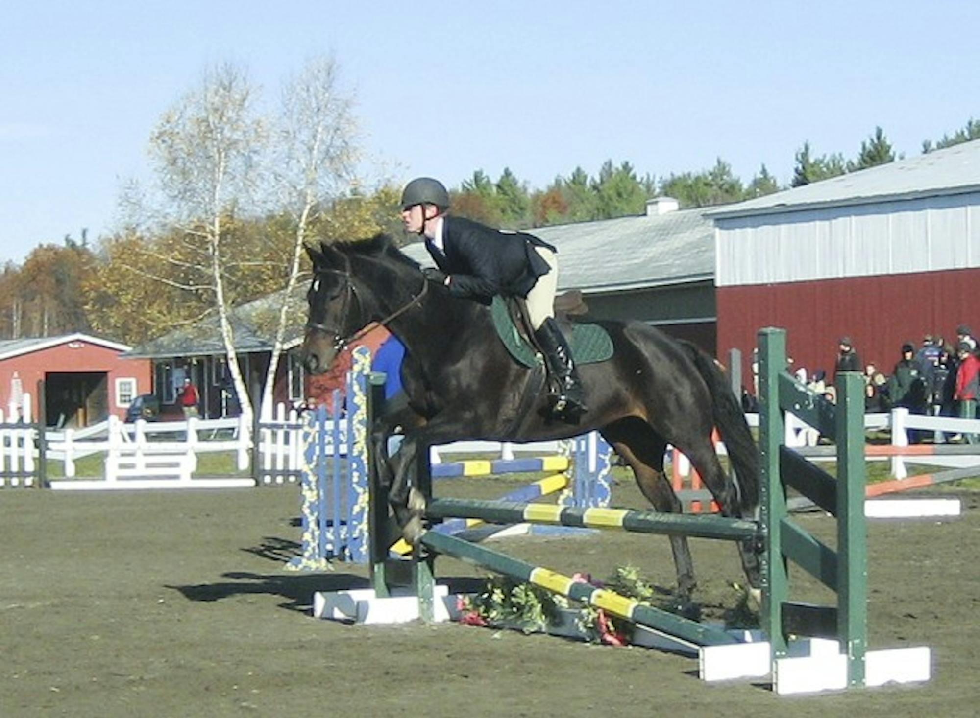 Dartmouth riders rebounded from a fourth-place finish at Colby Sawyer to win nine events and the overall title at the Dartmouth Show on Sunday.