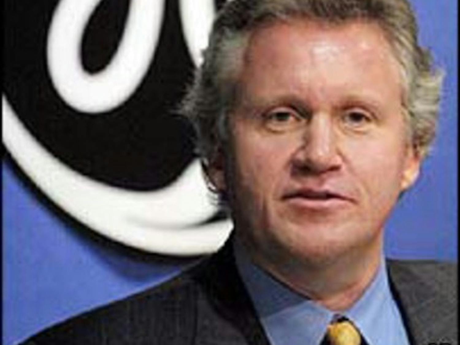 General Electric CEO Jeffrey Immelt '78 advocates cooperation between corporations and environmentalist for mutual profit.