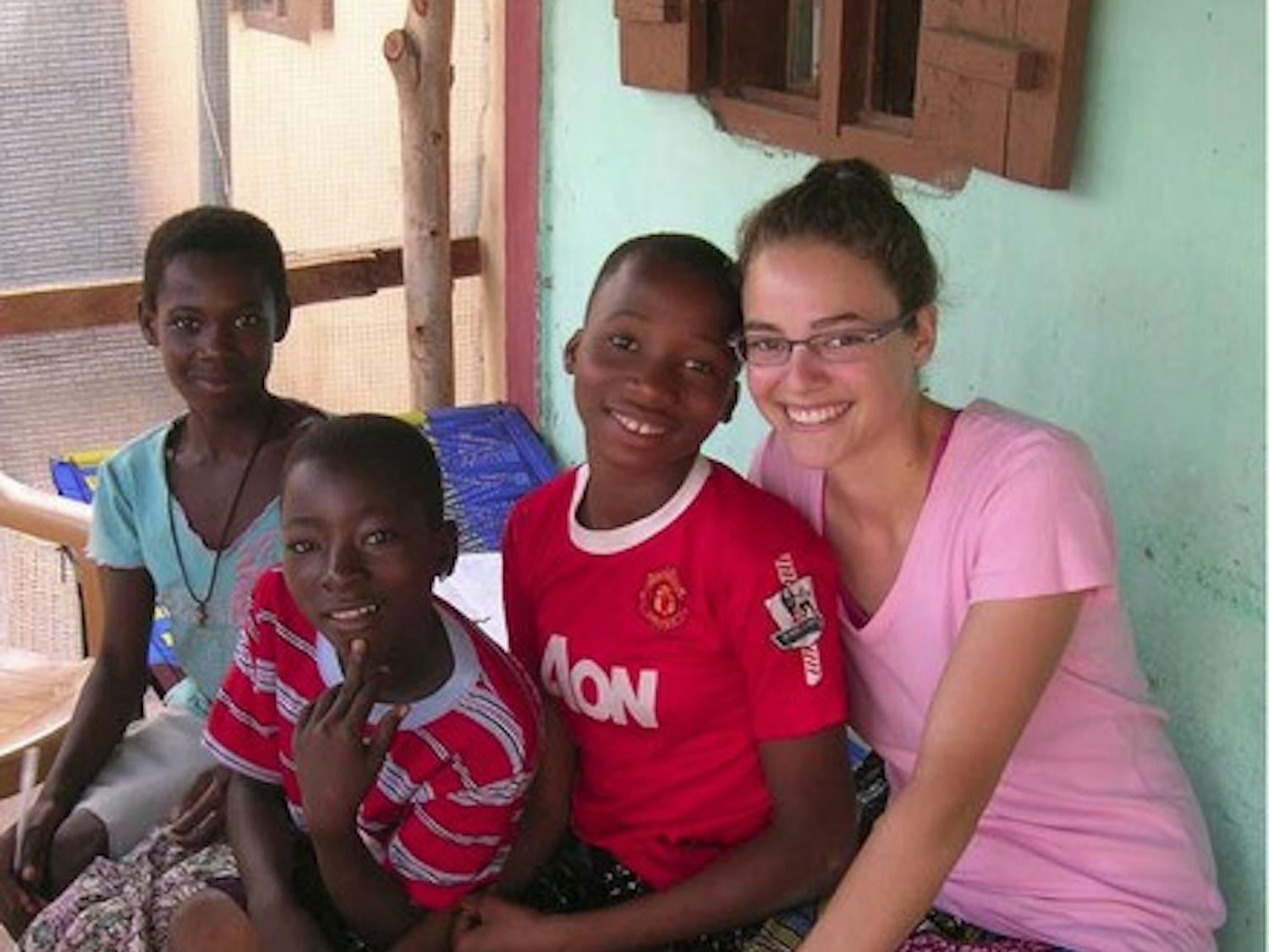 Emily Jones '08, whose two-year Peace Corps assignment in Togo ends in November 2012, has worked to improve the local education system.