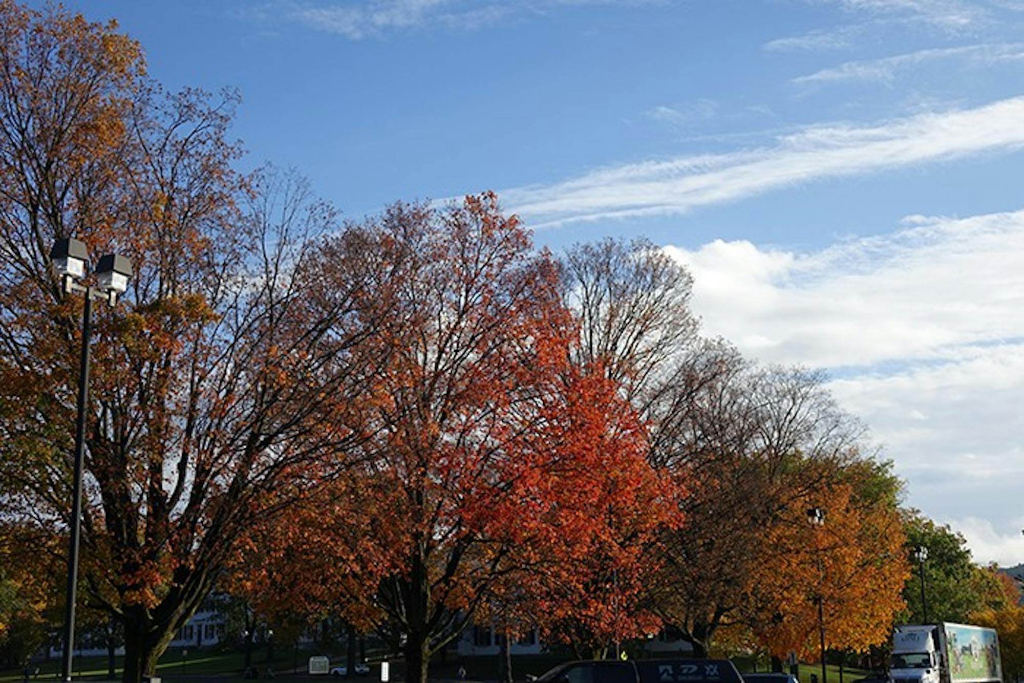 Hanover and surrounding areas are currently experiencing peak foliage.