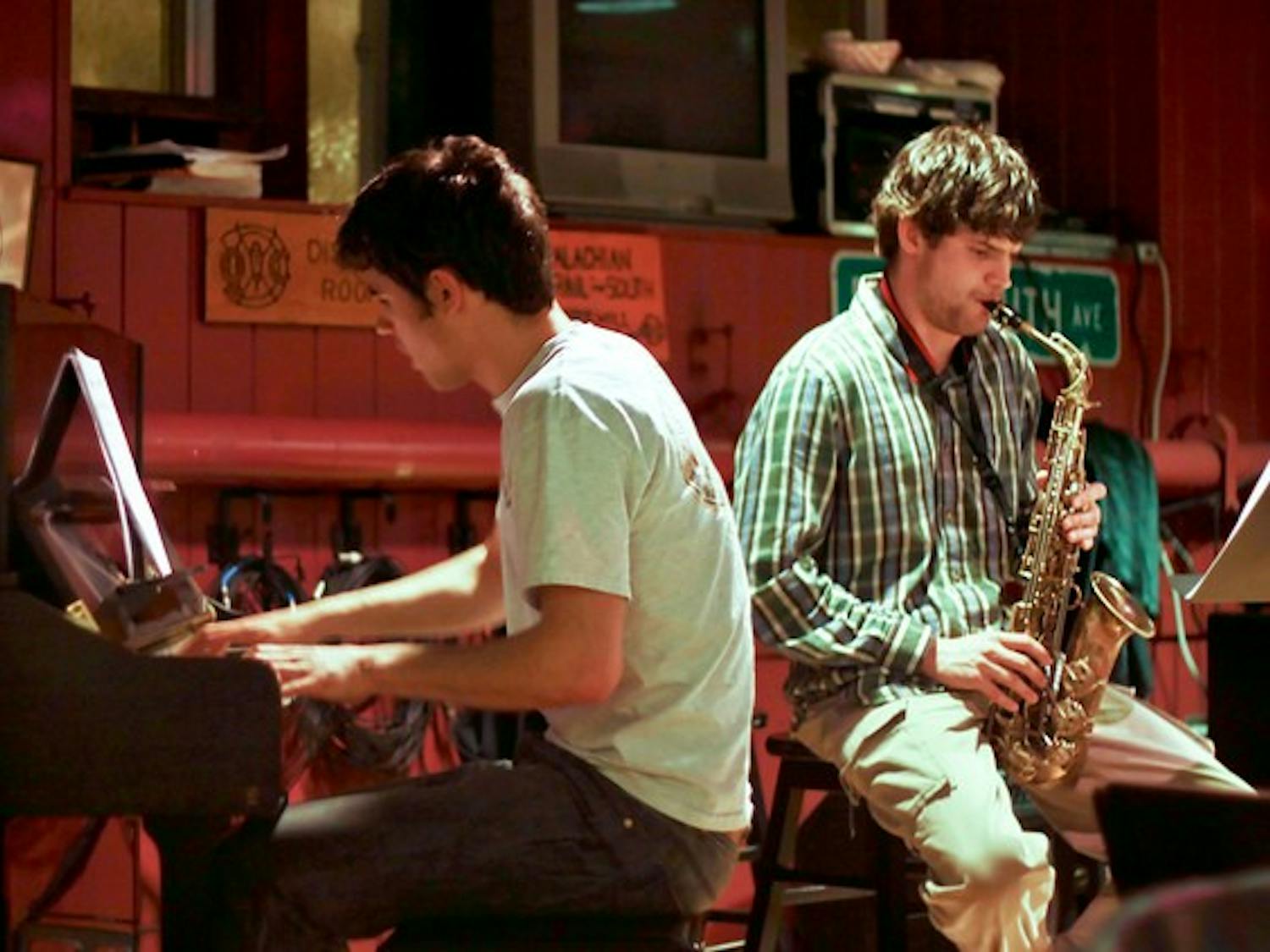 Students perform at Lone Pine Tavern, which closed in the spring in light of budget cuts, according to Dean of the College Tom Crady.