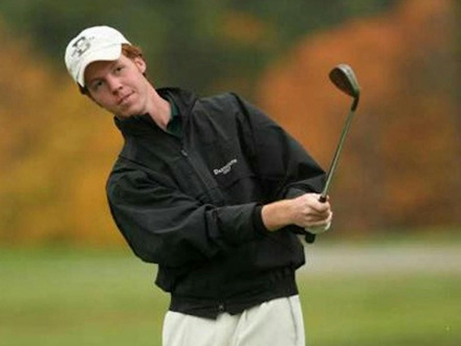 Captain Jamie Wallace '08 shot a two-day 152 to finish tied for 15th place.