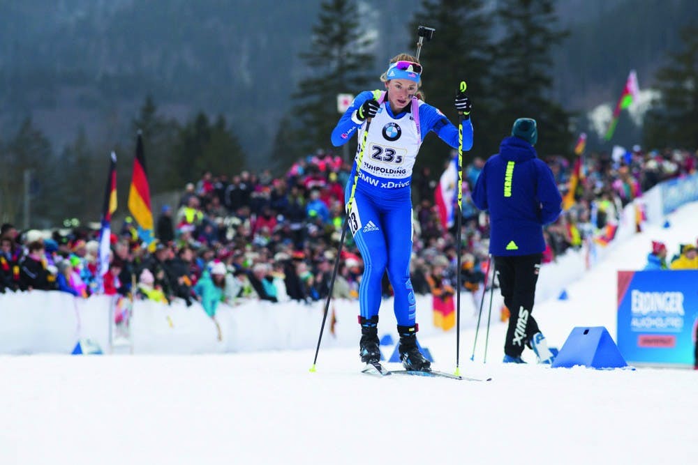 IBU world cup biathlon, relay women, Ruhpolding (GER)