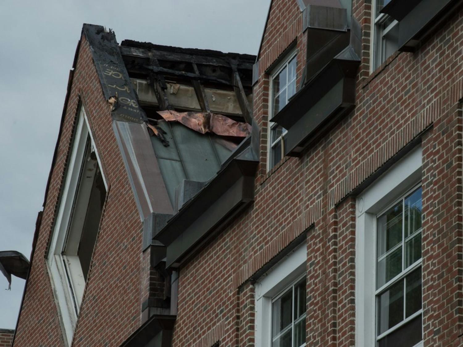 Morton Hall is currently uninhabitable as a result of extensive smoke and water damage caused by the Oct. 1 fire, leaving 67 students displaced.