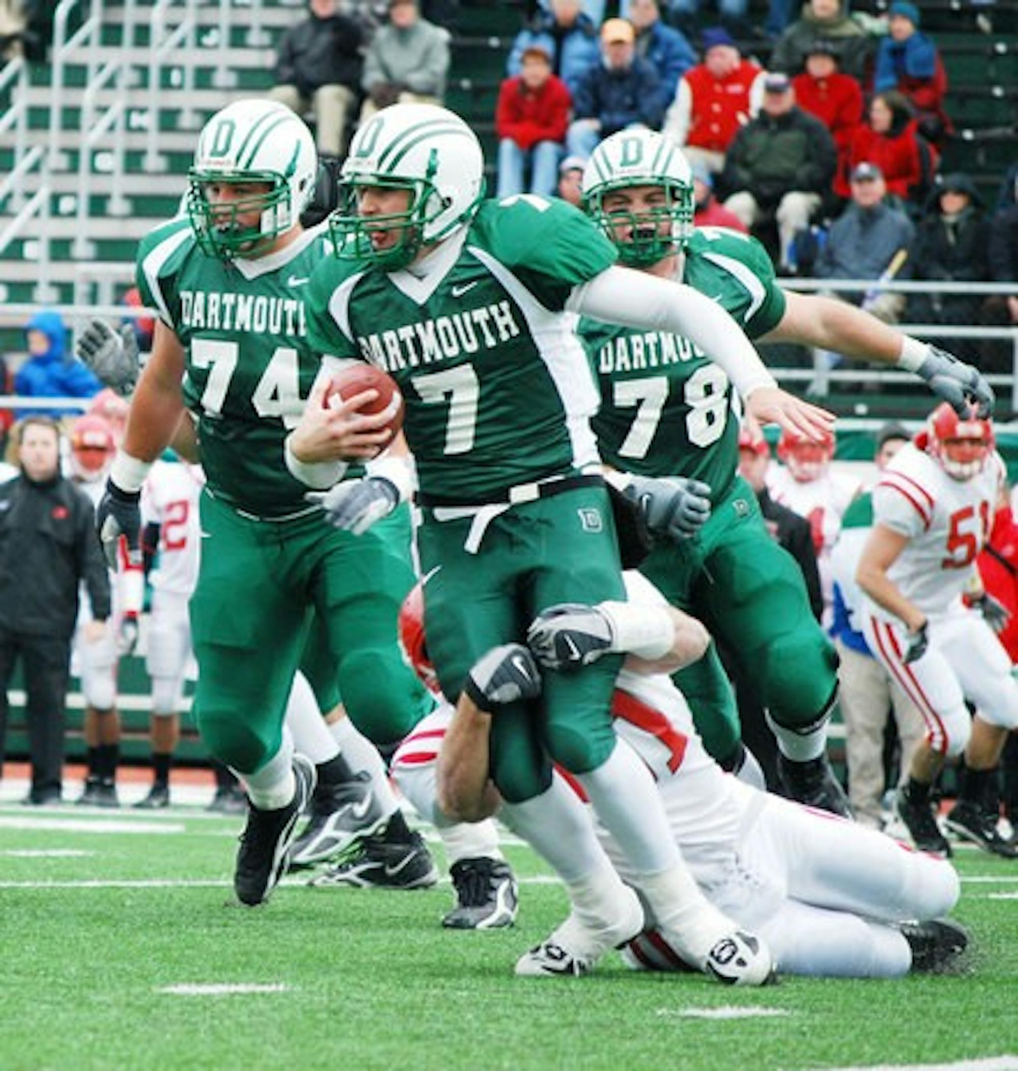 Tom Bennewitz '08 should lead the Big Green to victory over Princeton.