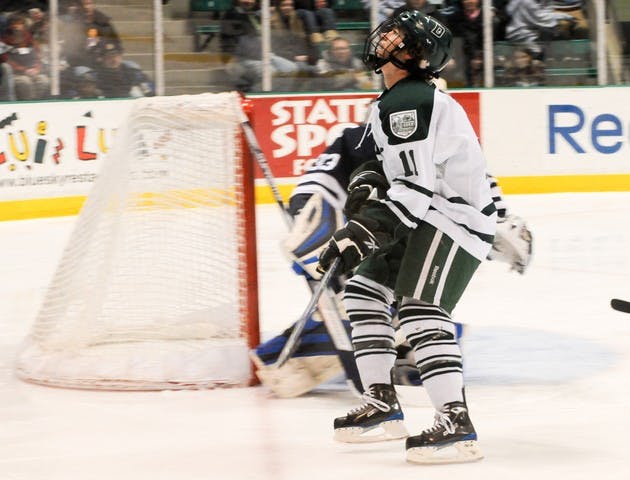 Andrew Owsiak '11 had one assist in the Big Green's disappointing tie with Holy Cross Wednesday evening.
