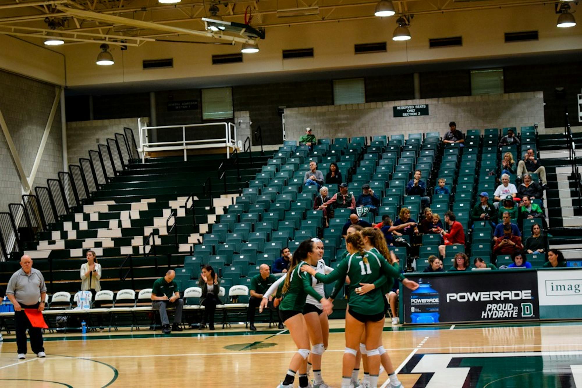 The highlight for many team players was the close five-set victory over Harvard University earlier this season.