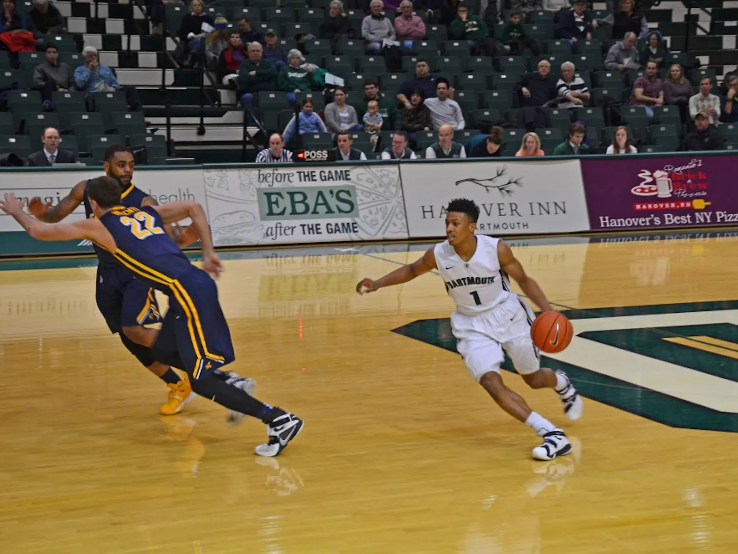After dropping two road games, the men’s basketball team finds itself in sixth place in the Ivy League.