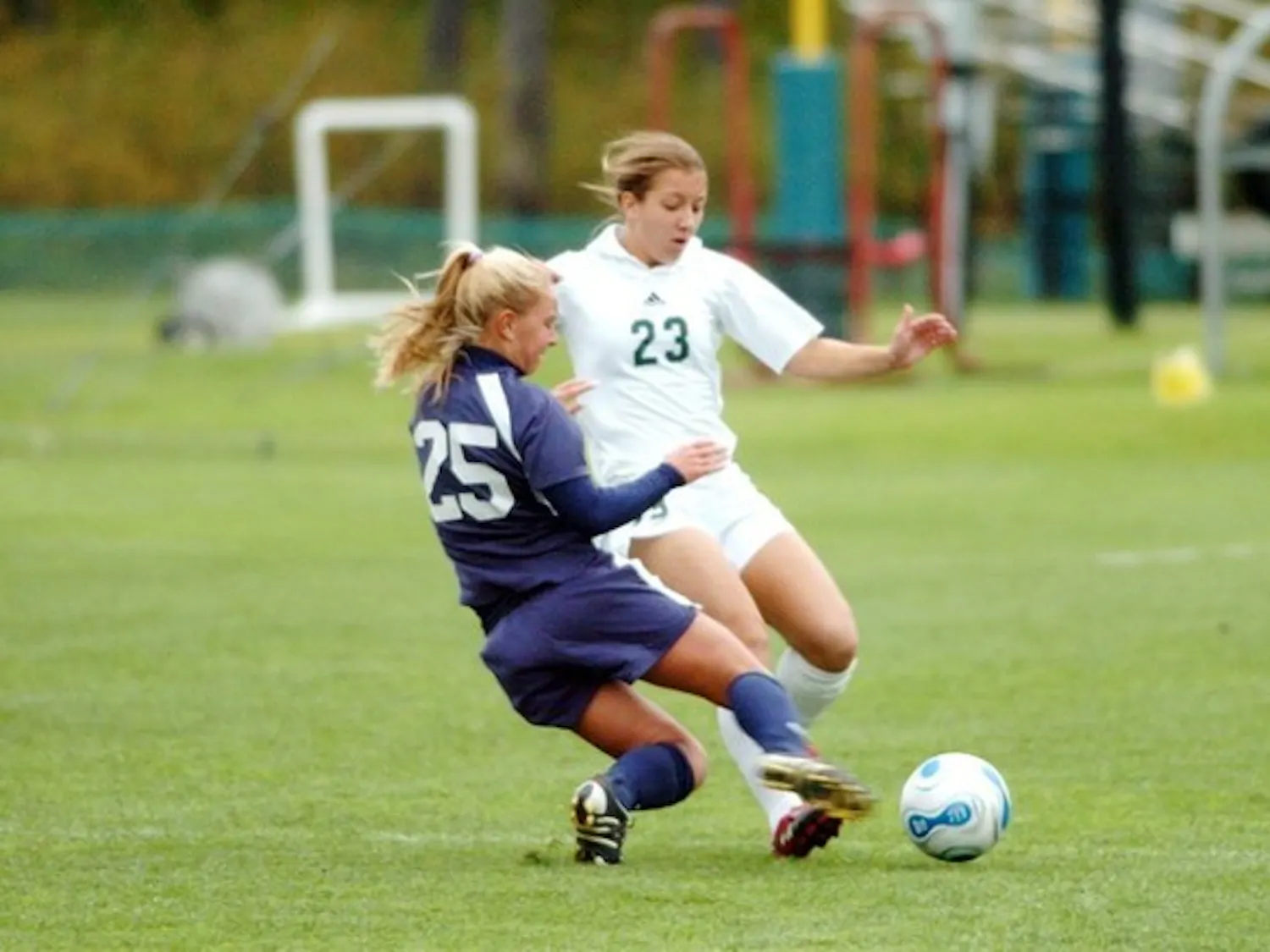 Columbia tripped up Maggie Goldstein '10 and the Big Green Saturday, 2-0.